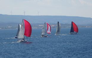 Athletes set sail from Istanbul to Çanakkale for presidential yacht races