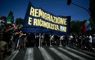 Far-right demo in Italy calls for ‘remigration’ of foreigners