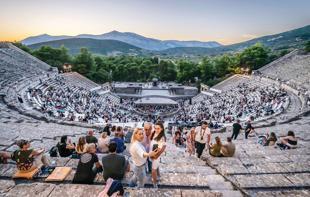 Ancient Greek theater revives legendary opera