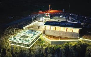 Glass terrace boosts tourism in Ihlara Valley