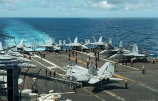 3rd aircraft carrier heads to Mideast as US weighs new Iran strikes