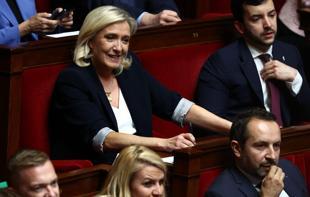 Le Pen looms large as Macron enters final months on EU stage