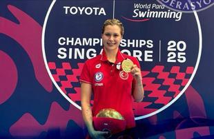 Para swimmer sets record at World Championships
