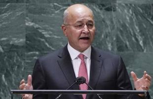 UN elects former Iraqi President Barham Salih as head of refugee