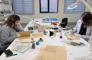 Conservation labs revive ancient artifacts