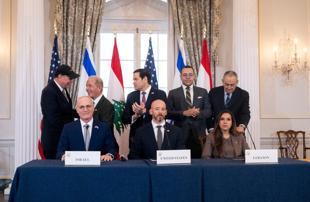 Lebanon, Israel and US sign trilateral framework pact