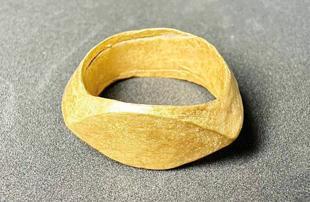 Gold rings found during dig at Thailand archaeological site