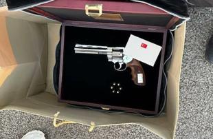NATO leaders receive personalized pistols as gifts after Ankara summit