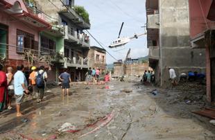 Nepal says 517 foreigners out of contact after deadly floods