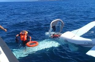 Two rescued after plane makes emergency landing off Black Sea