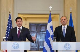 Rubio pays key visit to Greece, urges against Western civilization ‘decline’