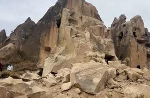 2 killed as fairy chimney collapses in Cappadocia