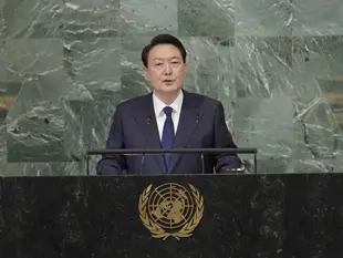 Yoon warns against Russia, N Korea military cooperation