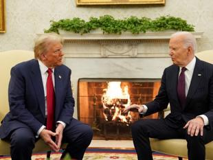 Trump, Biden claim credit for cease-fire deal in Gaza