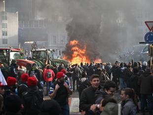 EU-Mercosur deal delayed as farmers stage Brussels show of force