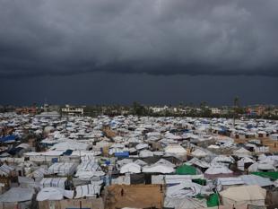 Chilly Gaza braces for more winter rain and word of any progress in ceasefire talks