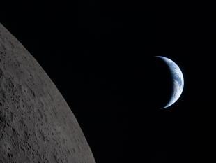 NASA releases picture of Earthset shot by Artemis crew