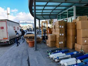 Aid convoy heads from Türkiye to Iran