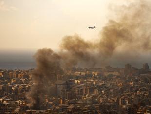 Israel military strikes Beiruts southern suburbs