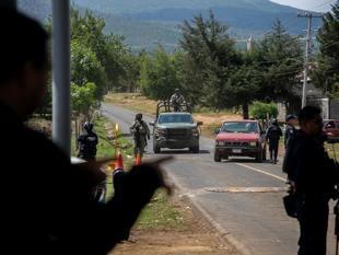 Five police shot dead in cartel-plagued Mexican state
