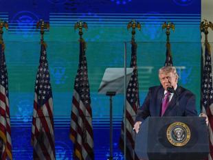 Trump says American identity under renewed attack as US turns 250