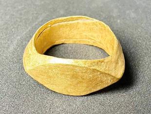 Gold rings found during dig at Thailand archaeological site