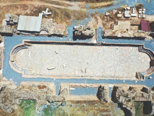 ‘Olympic’ pool unearthed at Tralleis in western Türkiye