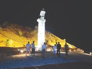 Kayseri’s Karakuş Tumulus welcomes visitors after dark