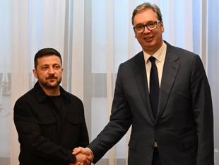 Ukraines Zelensky visits Russian ally Serbia for talks