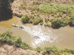 Kocaeli streams attract canoeing enthusiasts