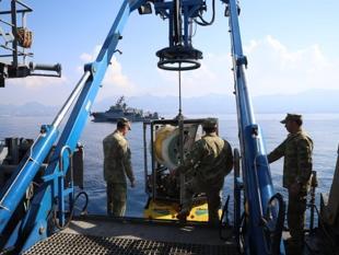 Turkish Navy vessels continue operations after 2 maritime accidents