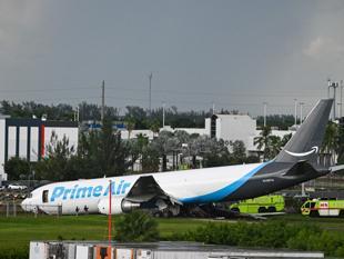 Five killed as Amazon cargo plane crashes in Miami