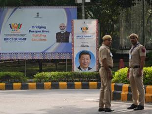 Xi lands in India for BRICS summit overshadowed by war
