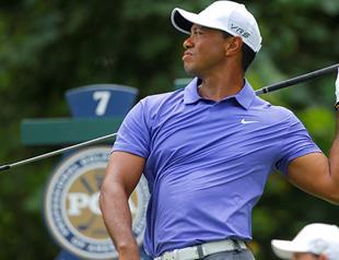 Woods swinging driver as rehab continues