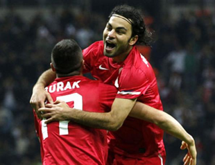 Turkey beats Azerbaijan to secure playoff slot