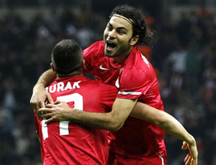 Turkey beats Azerbaijan to secure playoff slot
