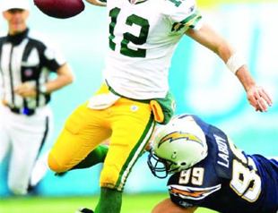 Packers beat Chargers to maintain great run