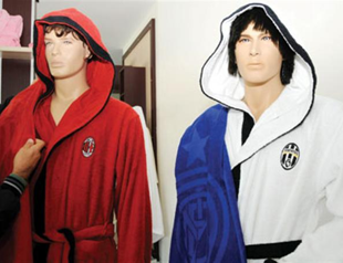 Italian football giants buy towels from Turkish firms