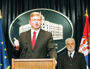 Füle reiterates Kosovo clause for Belgrade