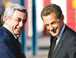 Sarkozy kicks off his Caucasus tour