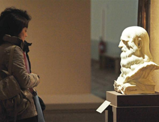 Leonardo portrait on rare display in Italy