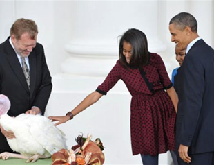Obama pardons lucky turkeys ahead of Thanksgiving