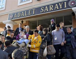 Woman shot dead in front of courthouse