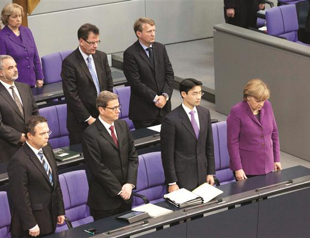 Germany unites in grief