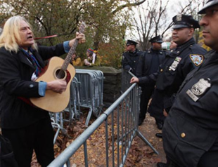 Occupy Wall Street occupies music
