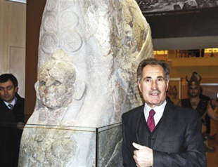 Sphinx on display at the museum