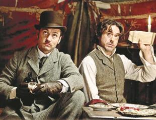 Holmes sequel opens today
