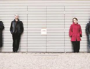 Experimental band on stage