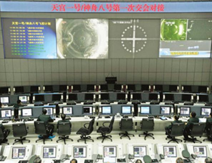 China finishes space docking test