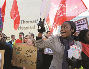 Biggest walkout since Thatcher era shakes UK